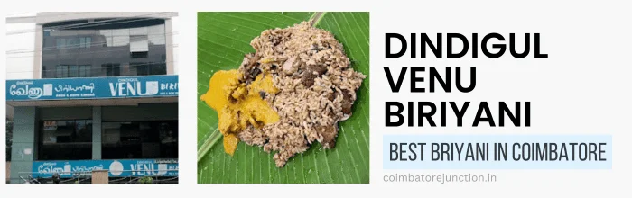Dindigul Venu Biriyani Restaurant - Mutton Briyani in Coimbatore