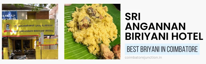 Sri Angannan Biriyani Hotel - Chettinad Biryani in Coimbatore