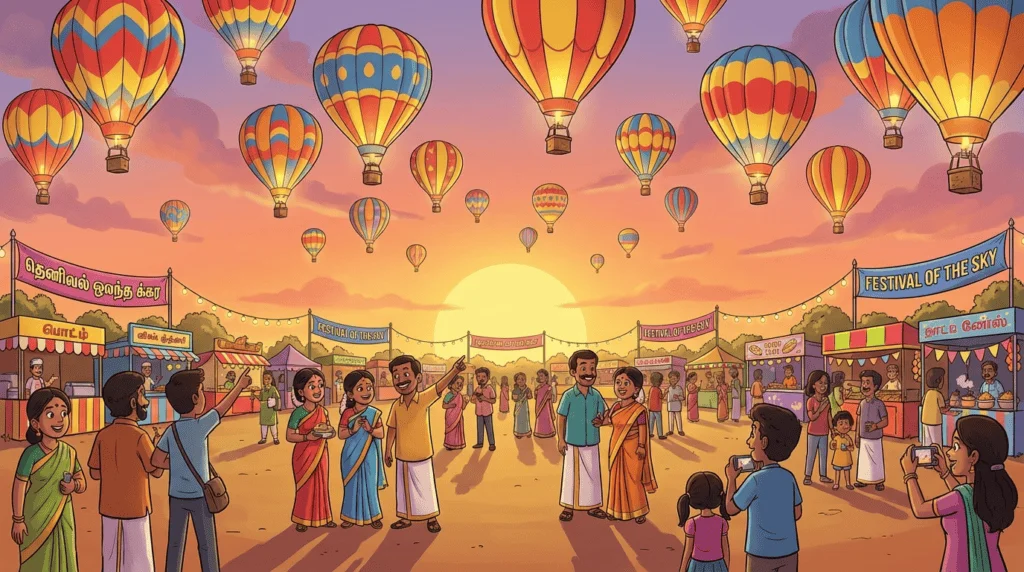 11th Tamil Nadu International Balloon Festival Coimbatore Jan 2026